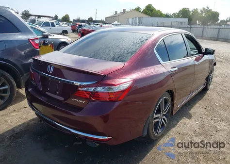 2017 Honda Accord Sport from USA, damaged, VIN 1HGCR2F53HA230382